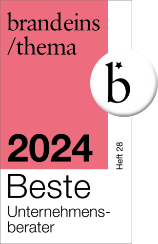 brand eins Beste Unternehmensberater Siegel 2024